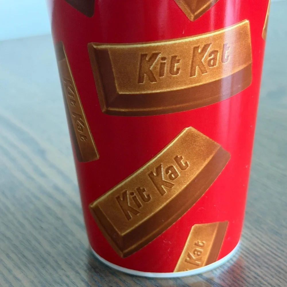 Galerie Kit Kat Graphic Print Red Handless Coffee Chocolate Lover Mug